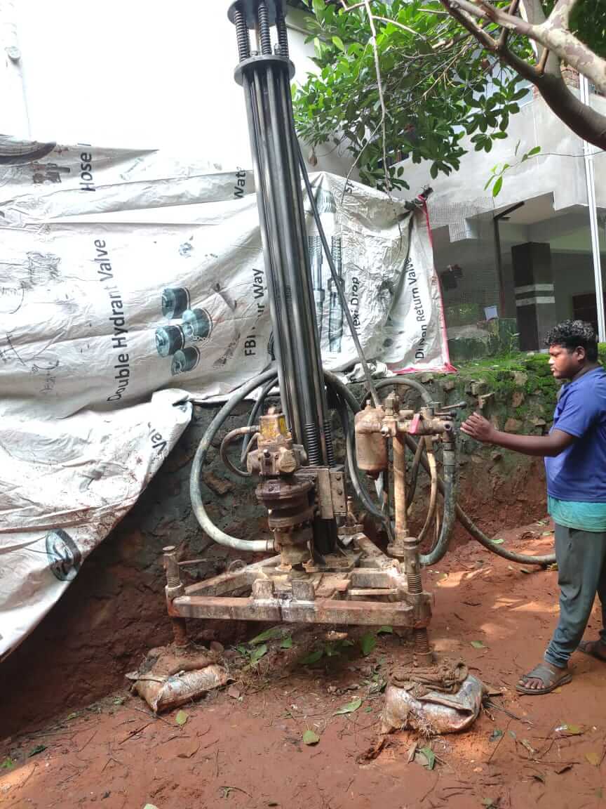 Water Boring works at Kabrastan